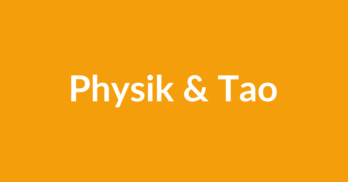 Östliche Philosophie trifft moderne Physik