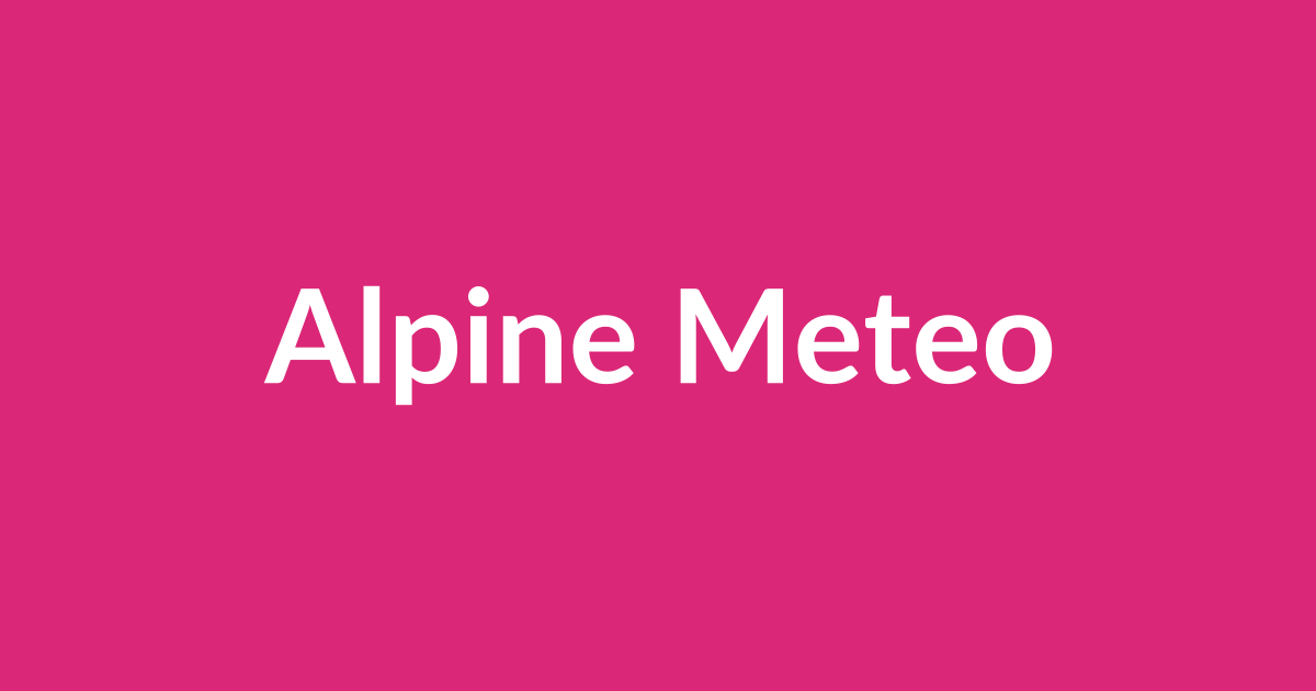 Alpine Meteorologie für Segelflieger